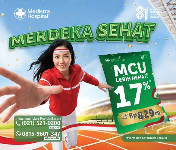 Rayakan Semangat Kemerdekaan dengan Cek Kesehatan di Medistra Hospital 🇮🇩 Rayakan Semangat Kemerdekaan dengan Cek Kesehatan di Medistra Hospital 🇮🇩